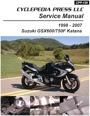 1988-1997 Suzuki GSX600F GSX750F Katana Cyclepedia Printed